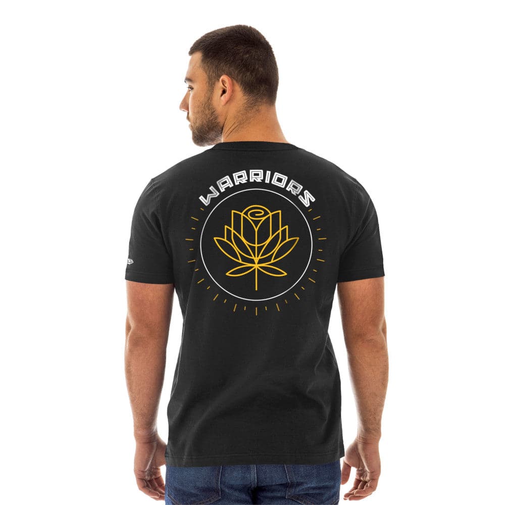 New Era T-Shirts Golden State Warriors New Era NBA 22-23 City Edition T-Shirt - Black