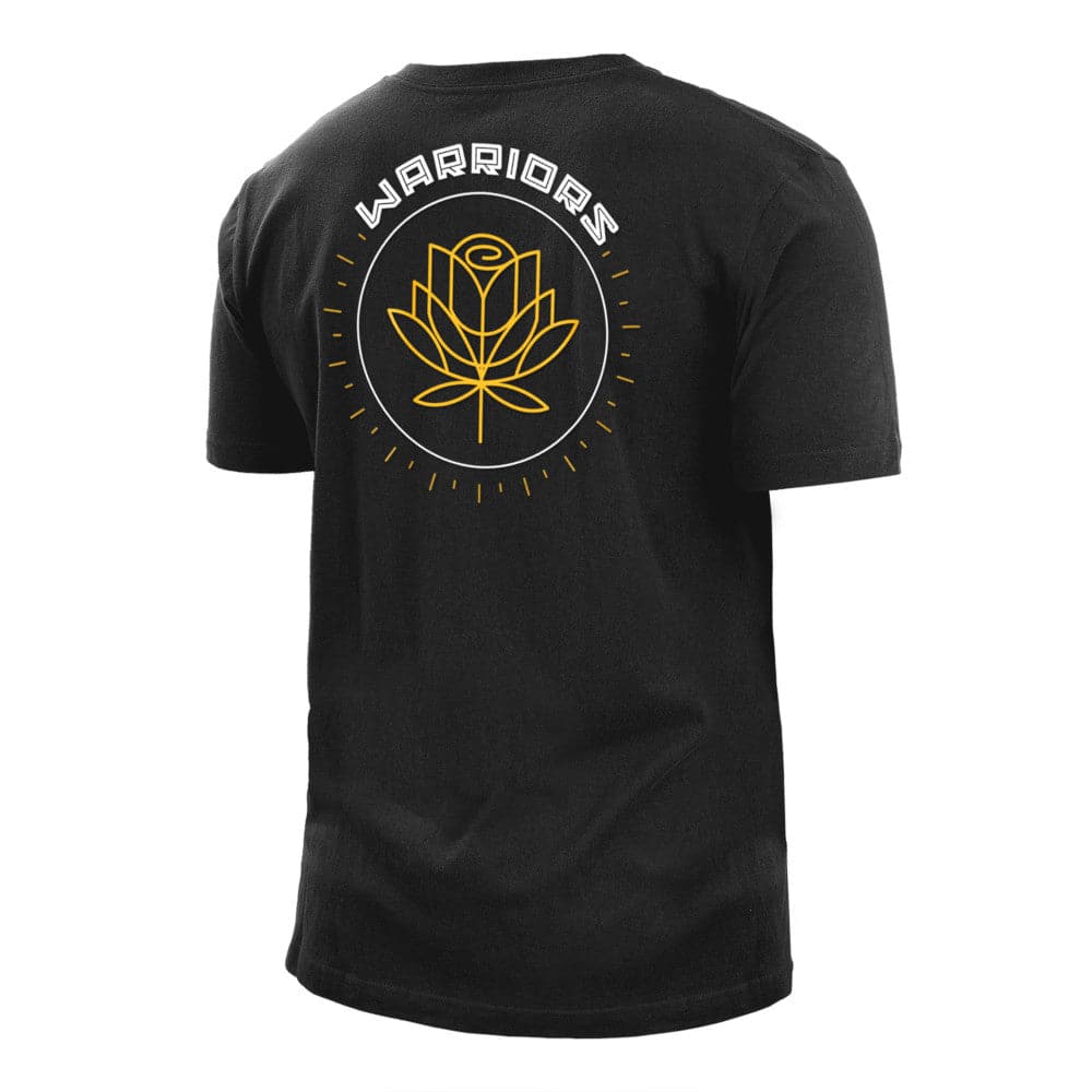 New Era T-Shirts Golden State Warriors New Era NBA 22-23 City Edition T-Shirt - Black
