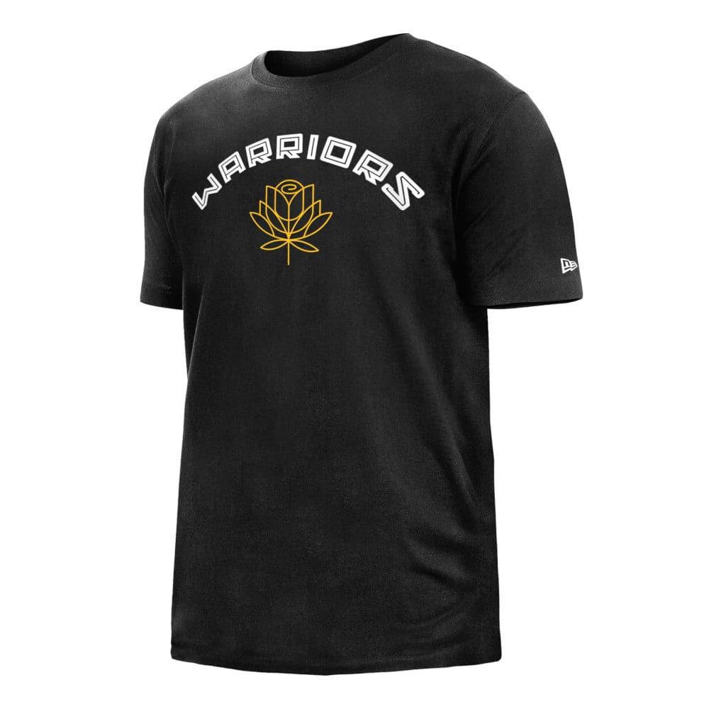 New Era T-Shirts Golden State Warriors New Era NBA 22-23 City Edition T-Shirt - Black