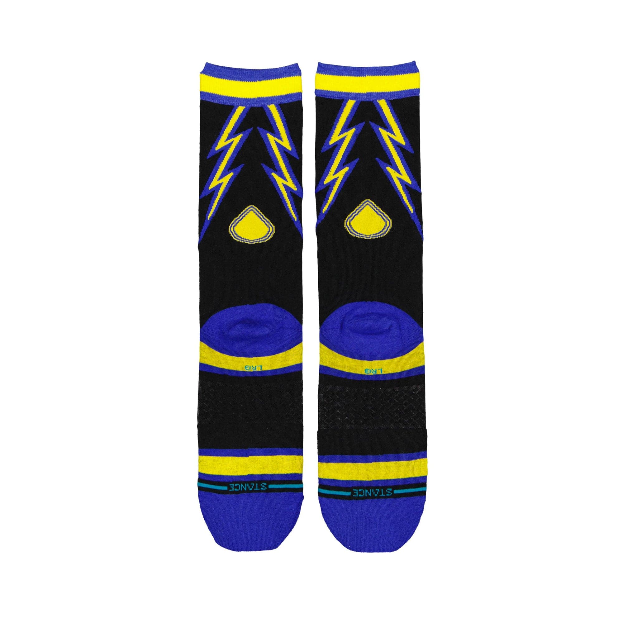Stance Socks Large (9-12 US) Golden State Warriors Stance NBA 21-22 City Edition Crew Socks - Black