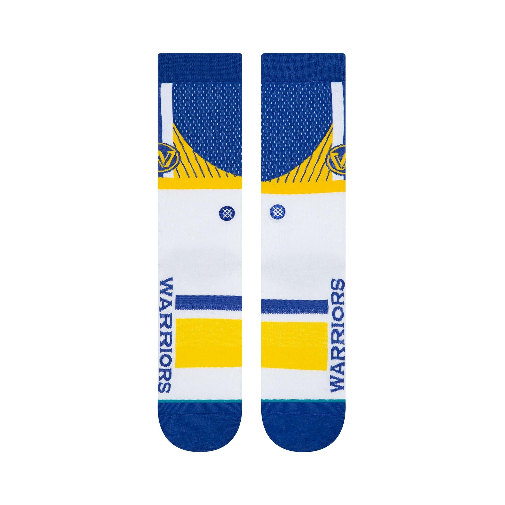 Stance Socks Golden State Warriors Stance NBA Shortcut 2 Crew Socks - Blue