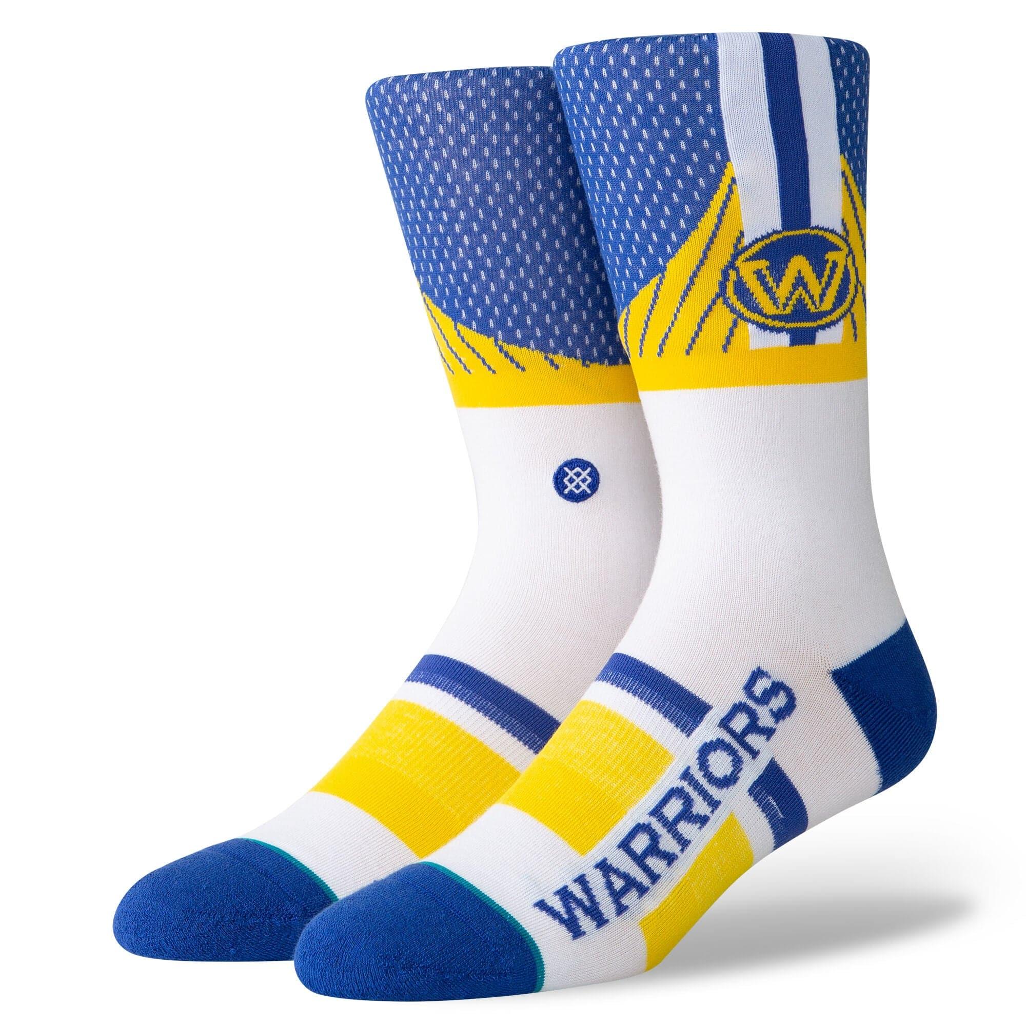 Stance Socks Golden State Warriors Stance NBA Shortcut 2 Crew Socks - Blue