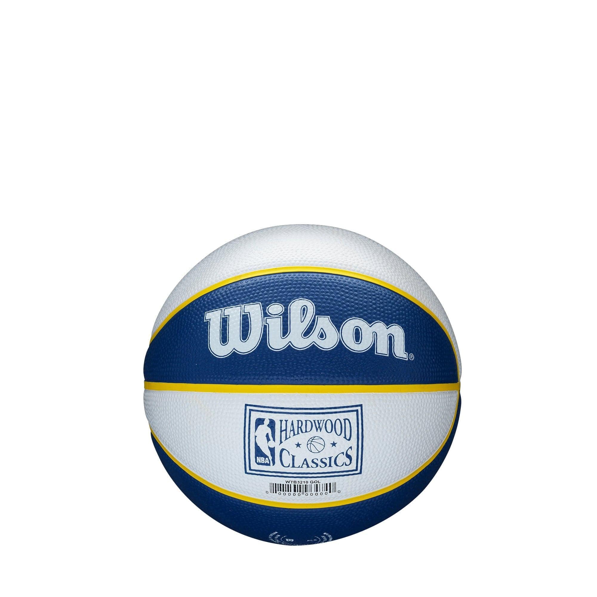 Wilson Sporting Goods Balls Golden State Warriors Wilson NBA Team Retro Mini Outdoor Basketball Ball