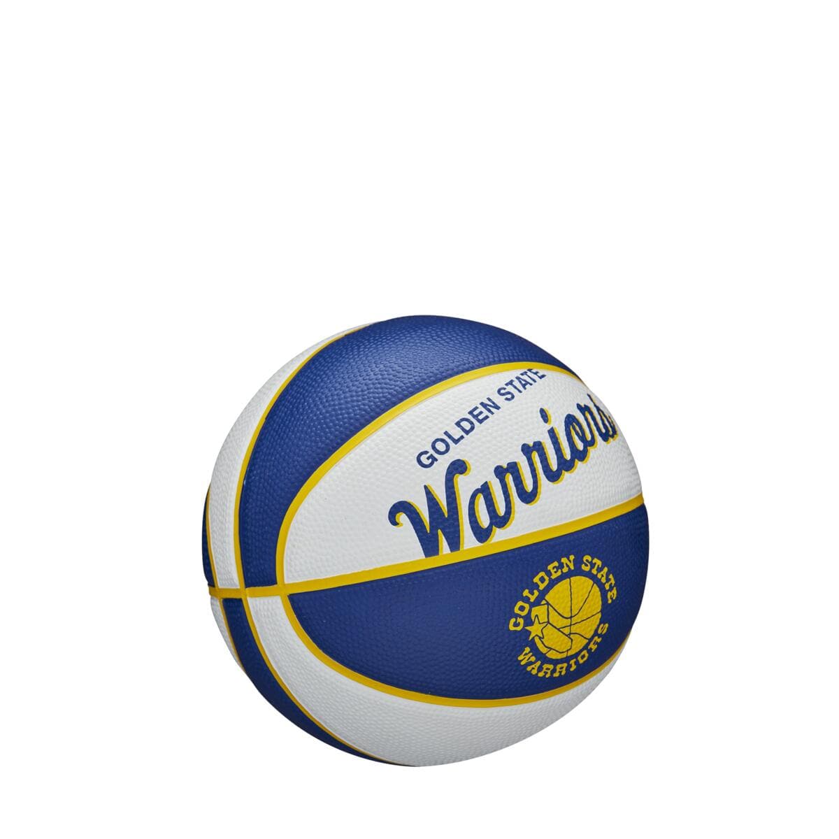 Wilson Sporting Goods Balls Golden State Warriors Wilson NBA Team Retro Mini Outdoor Basketball Ball