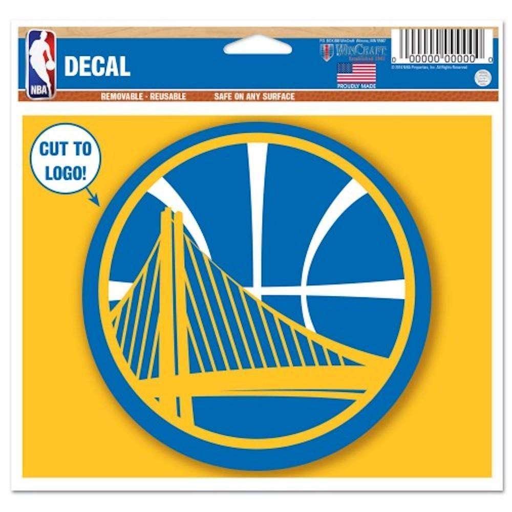 Wincraft Accessories Golden State Warriors Wincraft NBA Multi-Use 4.5" x 5.75" Decal