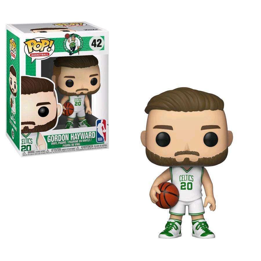 Funko Figures Gordon Hayward Boston Celtics Funko NBA Pop 3.75" Figure - White