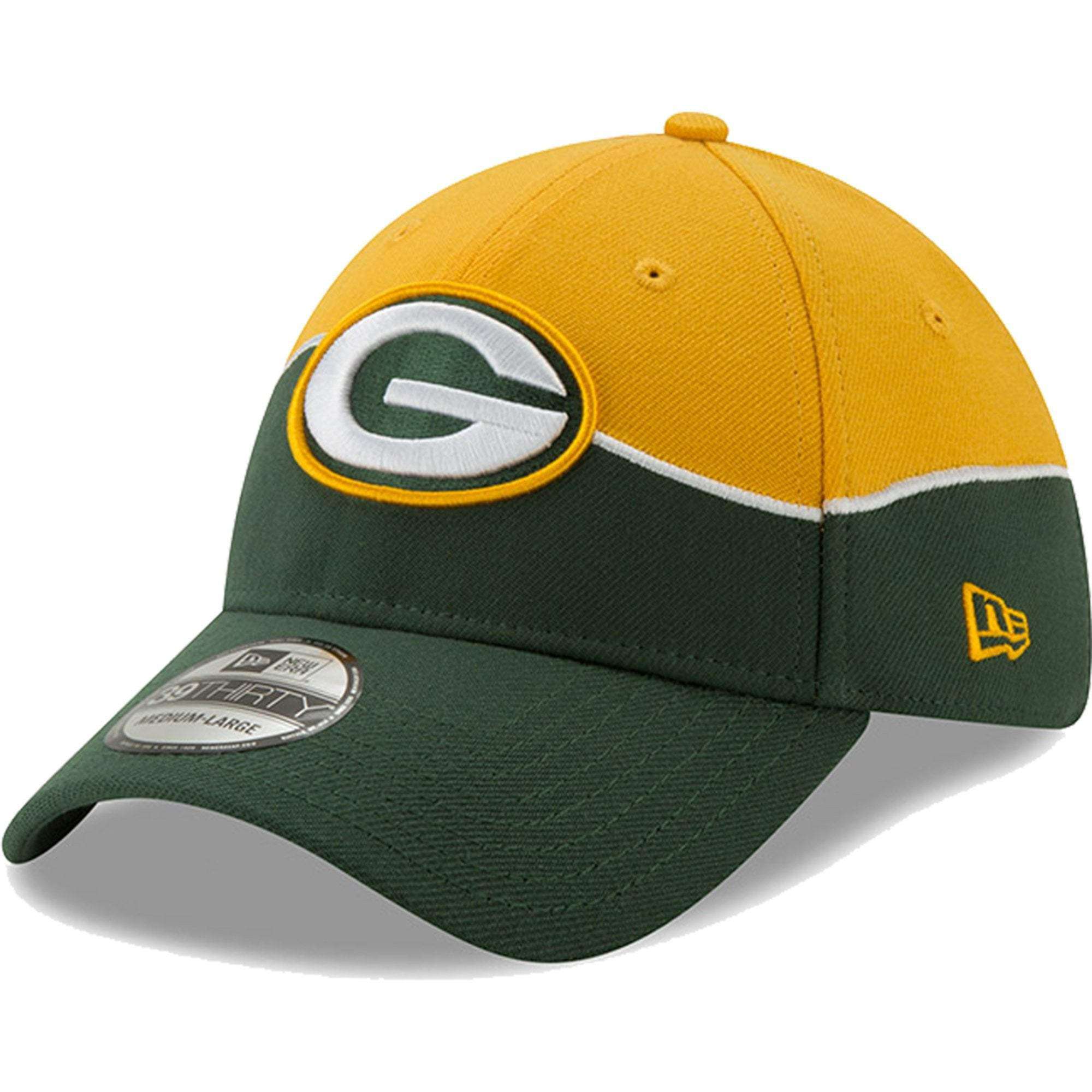 New Era Caps Green Bay Packers New Era 2019 NFL Draft 39THIRTY Stretch-Fit Hat - Green