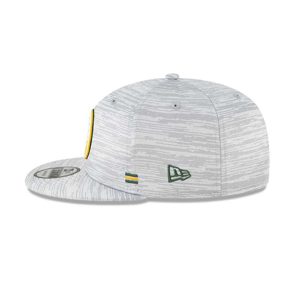 New Era Caps Green Bay Packers New Era NFL 2020 Sideline 9FIFTY Snapback Hat - Grey