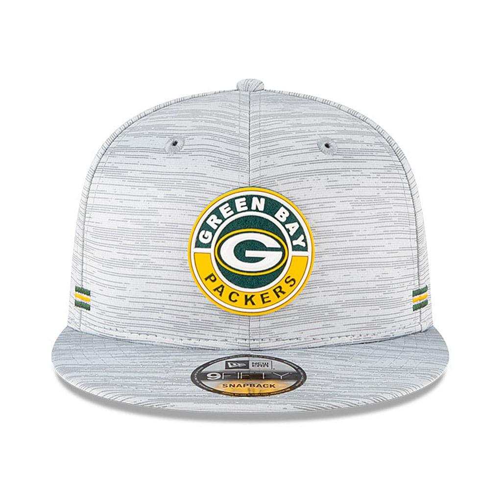 New Era Caps Green Bay Packers New Era NFL 2020 Sideline 9FIFTY Snapback Hat - Grey