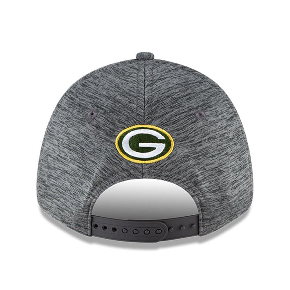 New Era Caps Green Bay Packers New Era NFL 2020 Summer Sideline 9FORTY Snapback Curve Hat - Heather