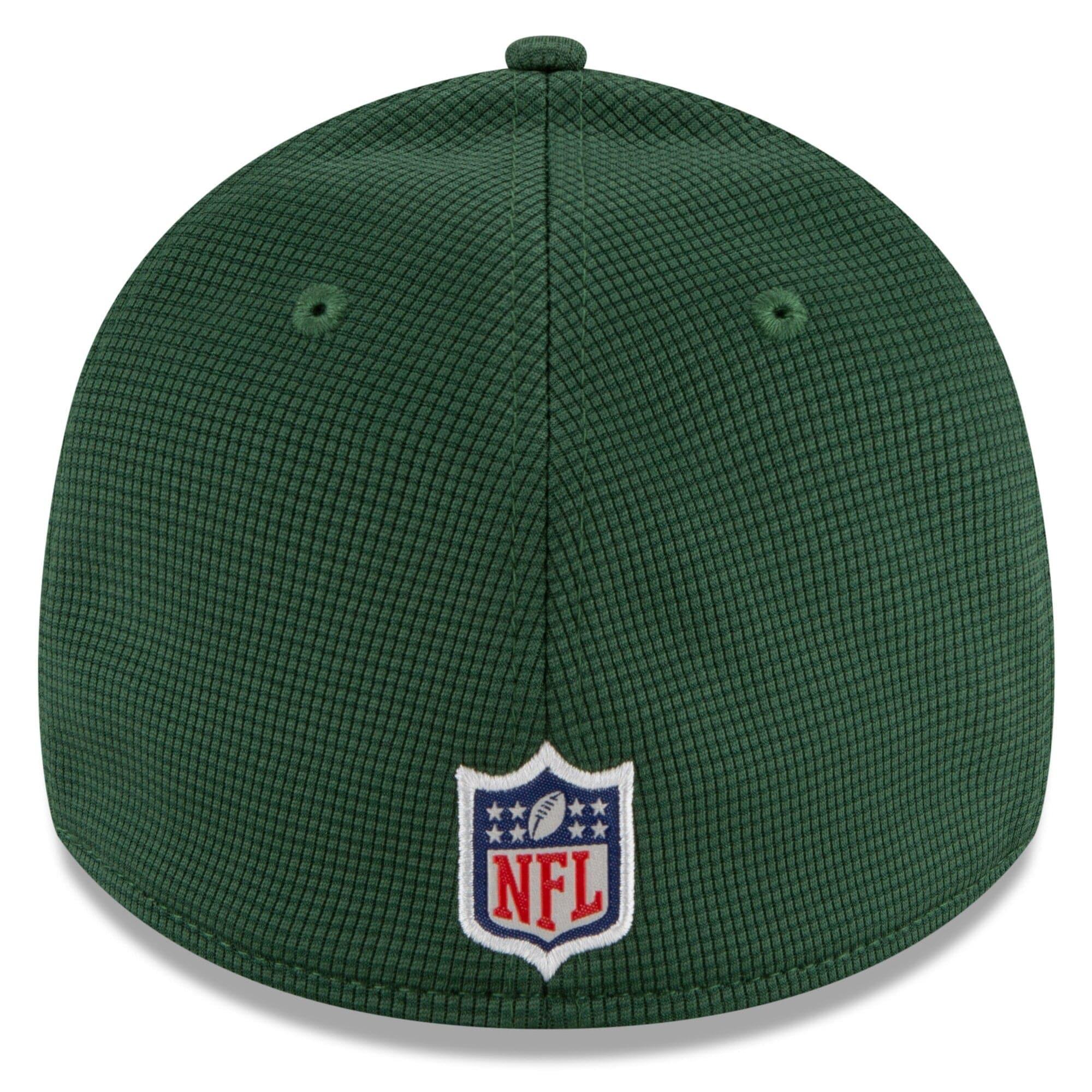 New Era Caps Green Bay Packers New Era NFL 2021 Sideline Home 39THIRTY Flex Fit Hat - Green