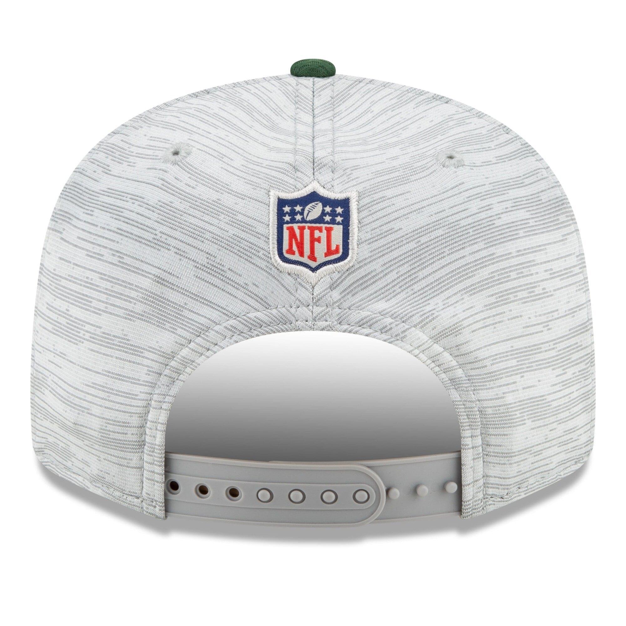 New Era Caps Green Bay Packers New Era NFL 2021 Training Camp 9FIFTY Snapback Hat - Grey