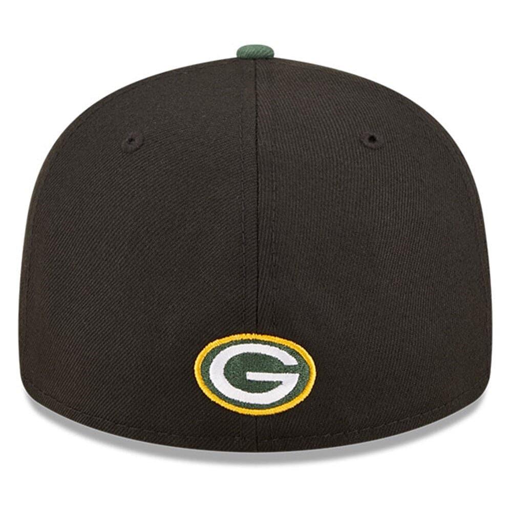 New Era Caps Green Bay Packers New Era NFL 2022 Draft Low Profile 59FIFTY Fitted Hat - Black