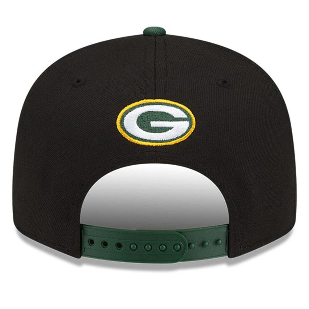 New Era Caps Green Bay Packers New Era NFL 2022 Draft On-Stage 9FIFTY Snapback Hat - Black