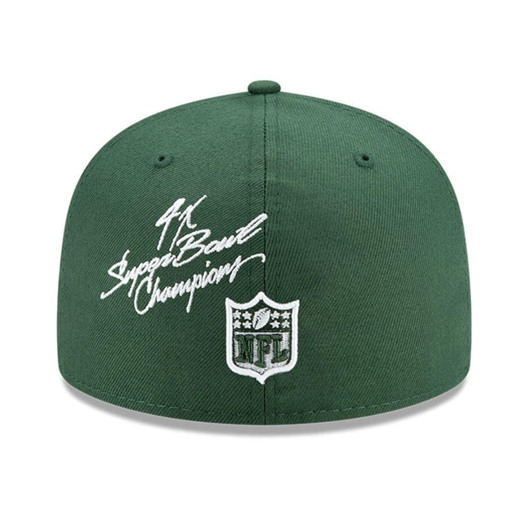 New Era Caps Green Bay Packers New Era NFL Champions Patch 59FIFTY Fitted Hat - Green