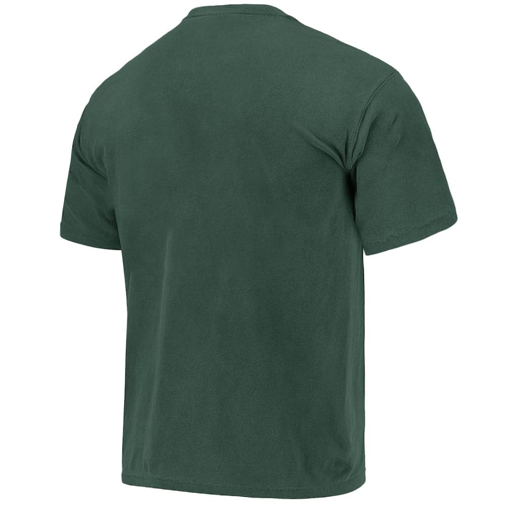 Majestic Athletic T-Shirts Green Bay Packers NFL Back 2 Back Champs Vintage T-Shirt - Faded Green