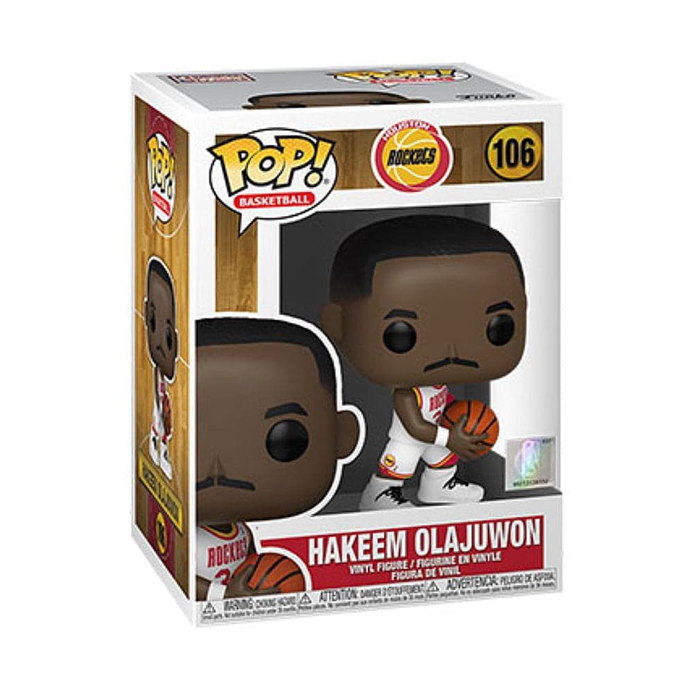 Funko Figures Hakeem Olajuwon Houston Rockets Funko NBA Legends Pop 3.75" Figure - Home