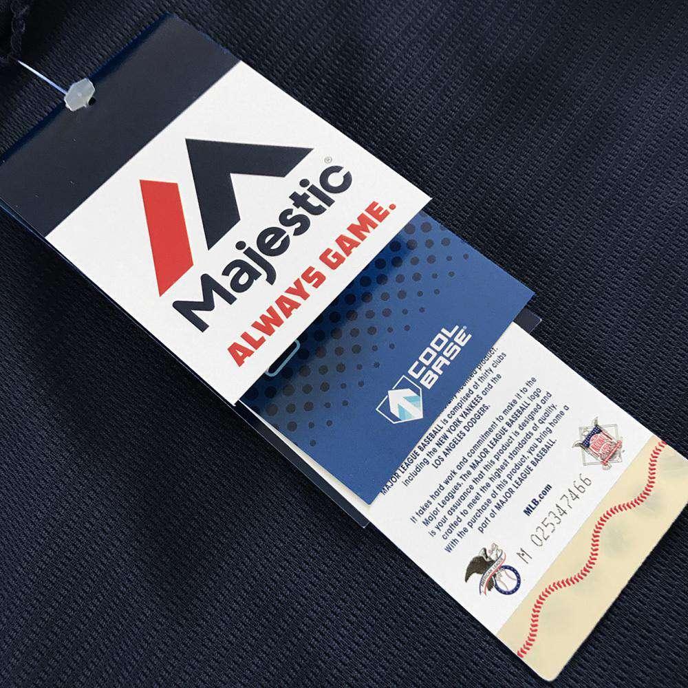 Majestic Athletic Jerseys Houston Astros Majestic MLB AC Cool Base Replica Jersey - Navy