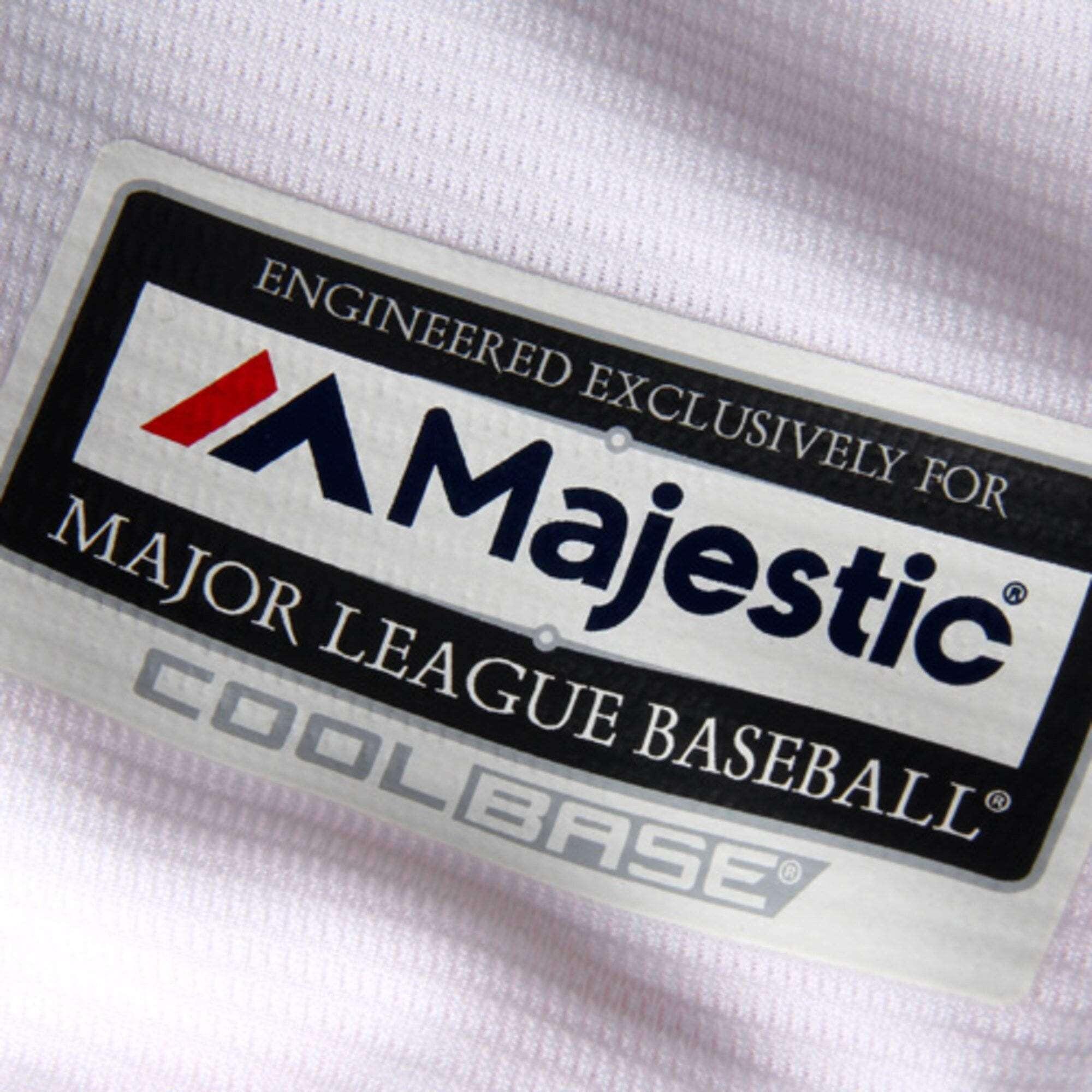 Majestic Athletic Jerseys Houston Astros Majestic MLB AC Cool Base Replica Jersey - White