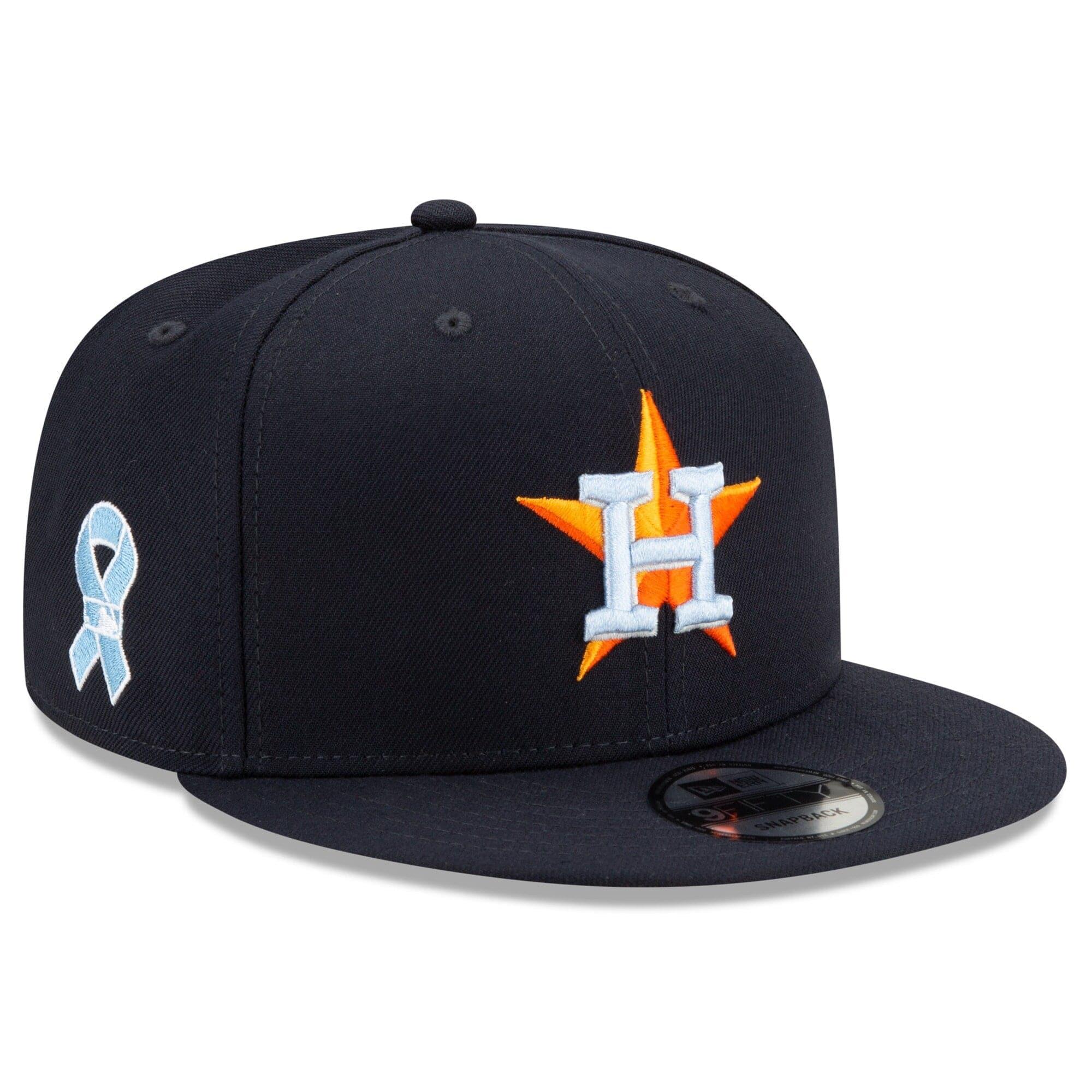 New Era Caps Houston Astros New Era MLB 2021 Fathers Day 9FIFTY Snapback Hat - Navy