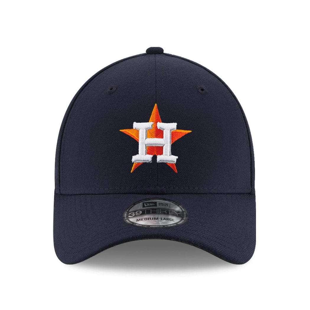 New Era Caps Houston Astros New Era MLB Team 39THIRTY Curve Hat - Navy