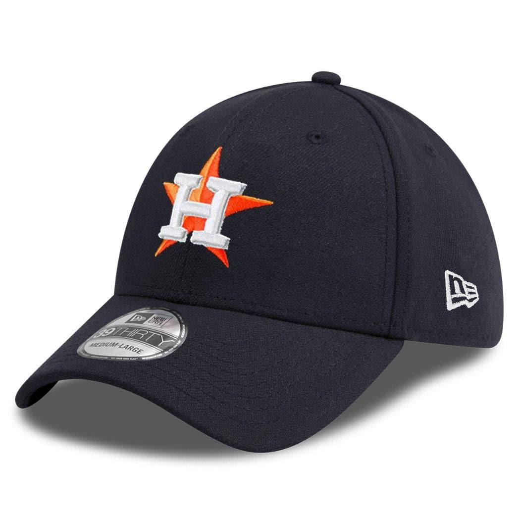 New Era Caps Houston Astros New Era MLB Team 39THIRTY Stretch-Fit Hat - Navy