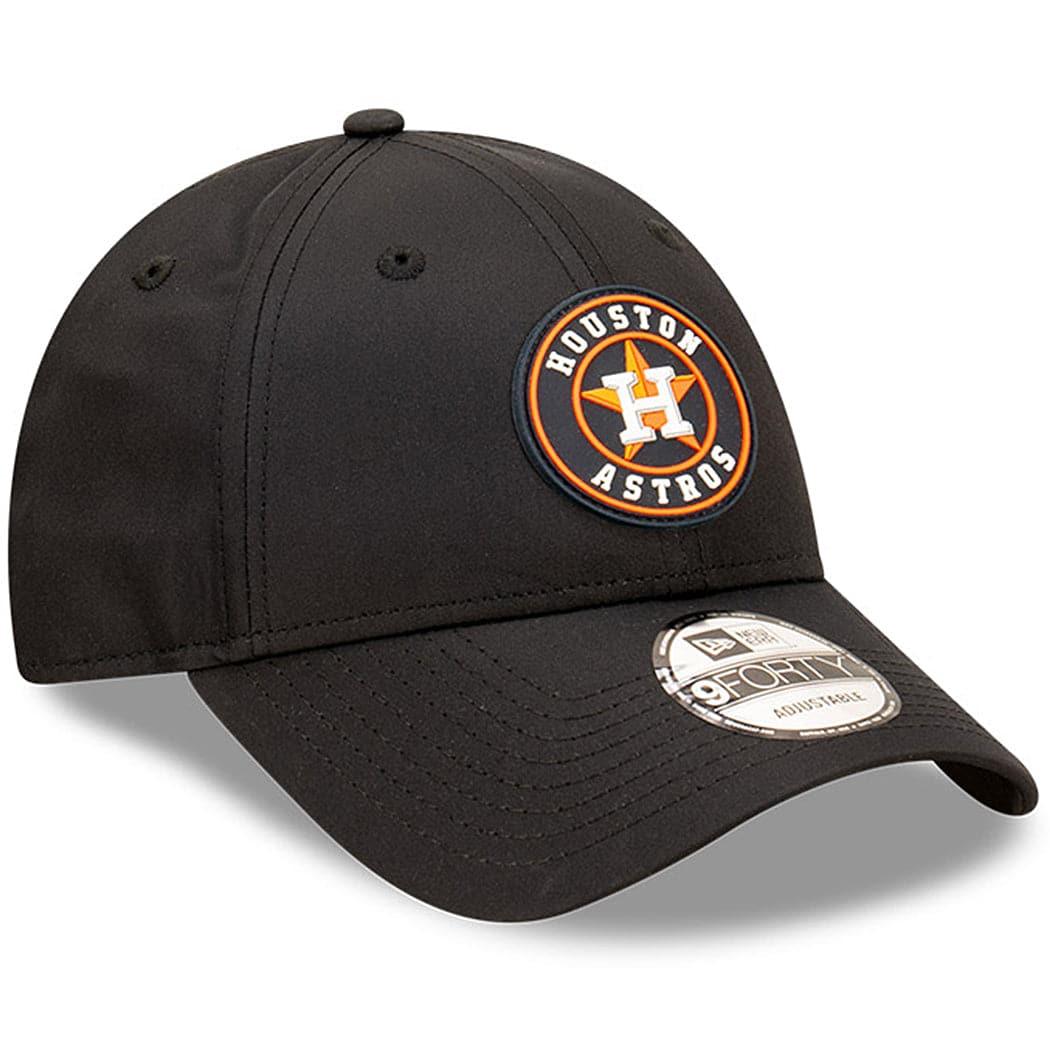 New Era Caps Houston Astros New Era MLB Team Circle Prolite 9FORTY Snapback Hat - Black
