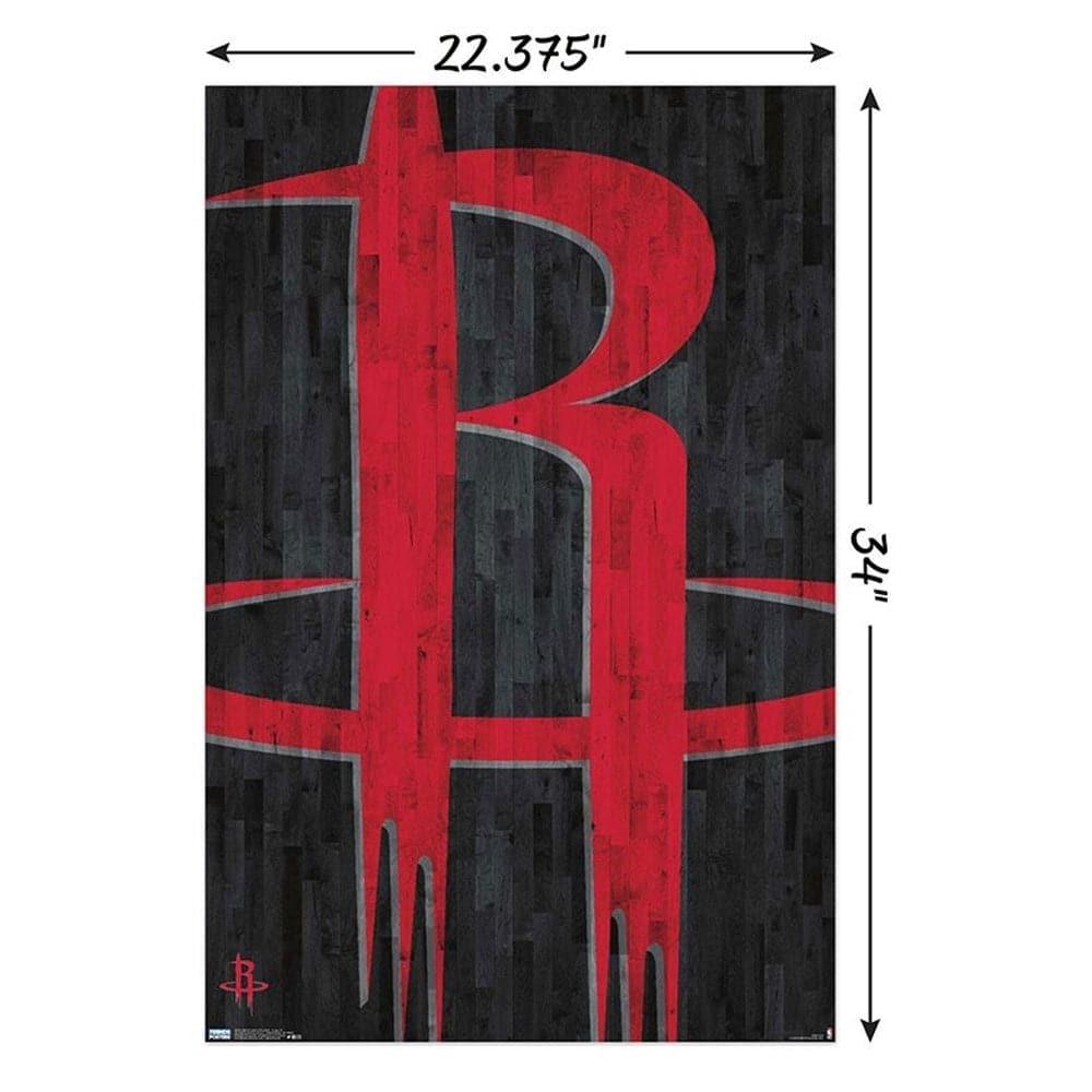 Trends International Posters Houston Rockets Logo Trends NBA 57 x 86cm Poster