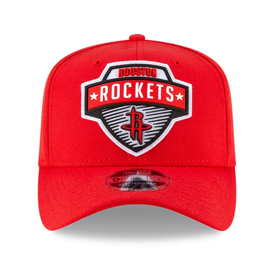 New Era Caps Houston Rockets New Era NBA 2020 Tip-Off 9FIFTY Stretch-Snap Curve Hat - Red