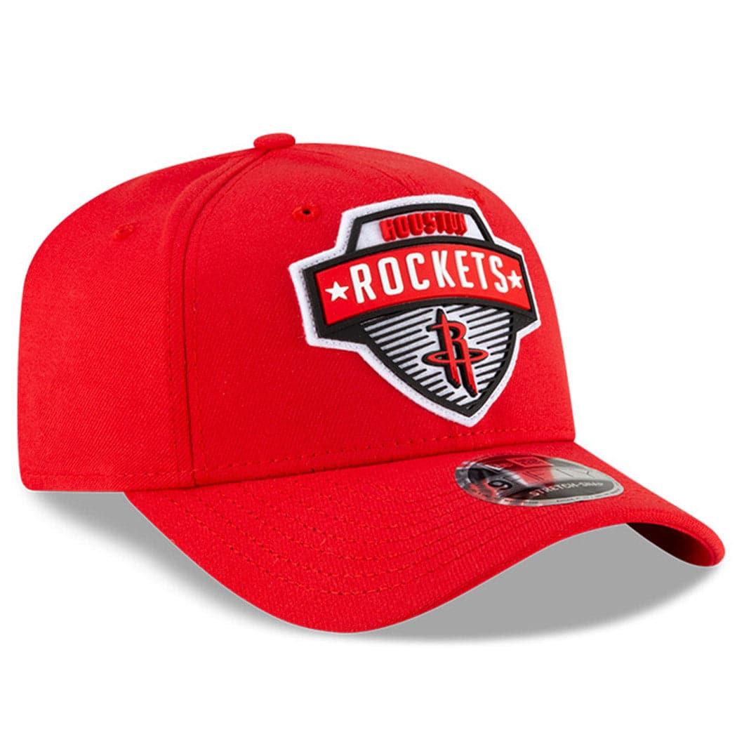 New Era Caps Houston Rockets New Era NBA 2020 Tip-Off 9FIFTY Stretch-Snap Curve Hat - Red