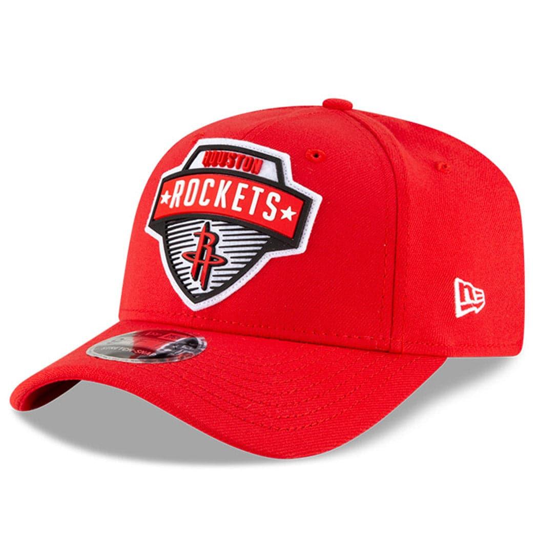 New Era Caps Houston Rockets New Era NBA 2020 Tip-Off 9FIFTY Stretch-Snap Curve Hat - Red