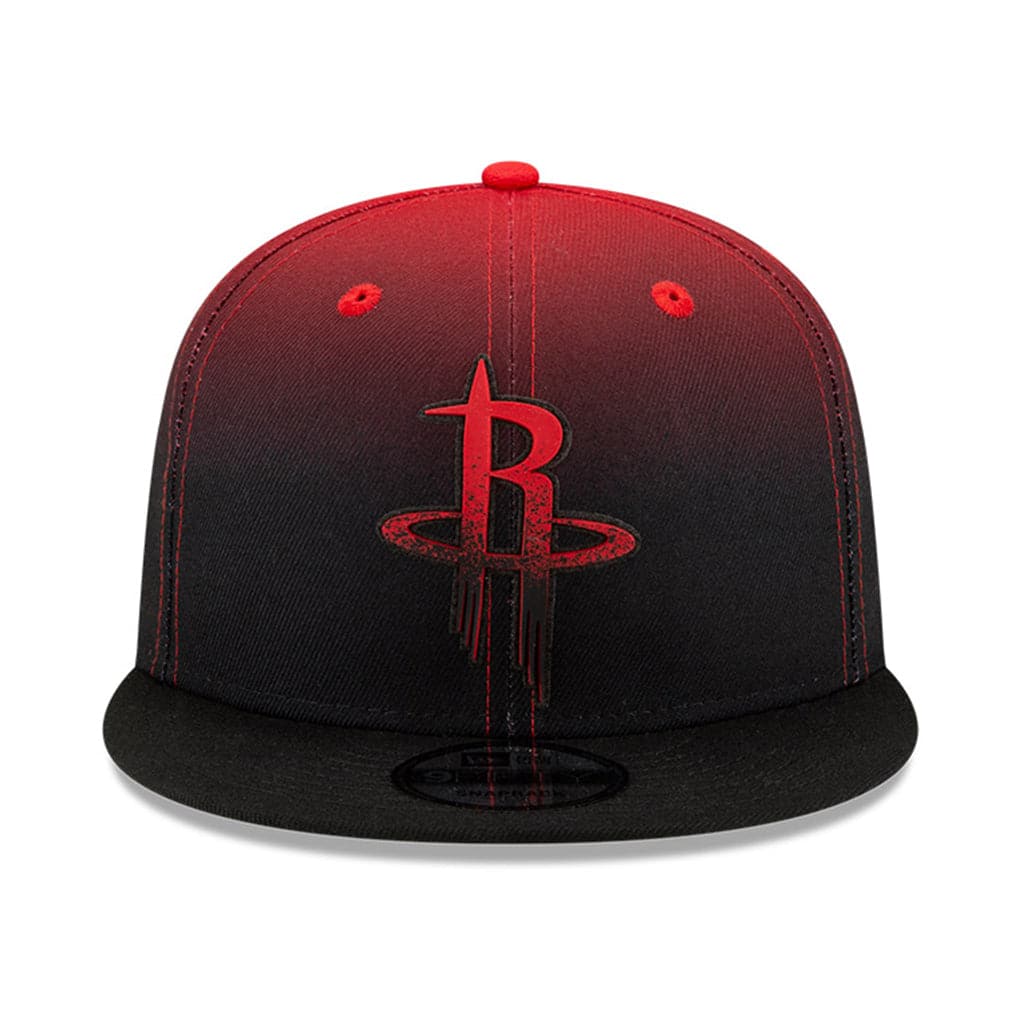 New Era Caps Houston Rockets New Era NBA 2021 Back Half 9FIFTY Snapback Hat - Red