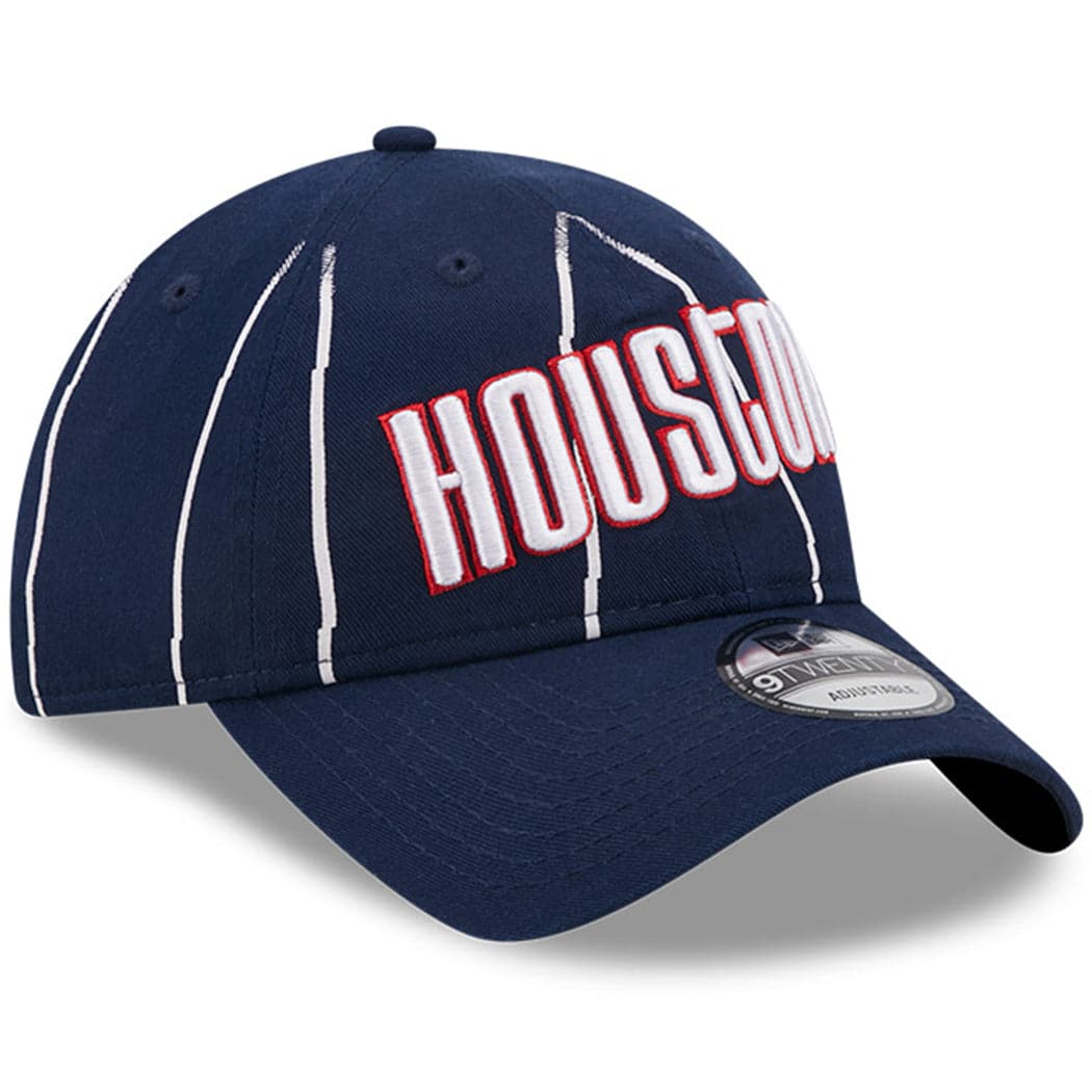 New Era Caps Houston Rockets New Era NBA 22-23 City Edition 9TWENTY Strapback Hat - Navy