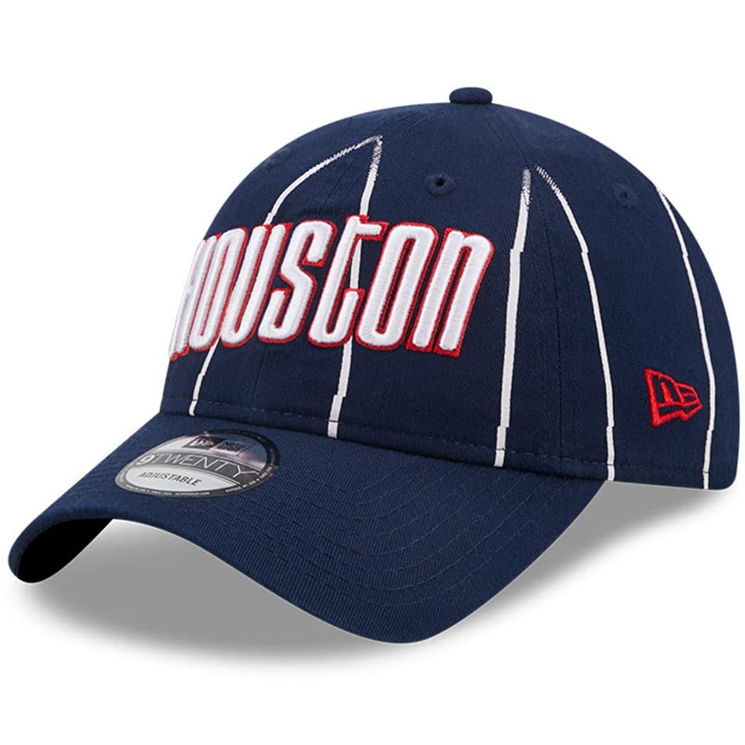 New Era Caps Houston Rockets New Era NBA 22-23 City Edition 9TWENTY Strapback Hat - Navy