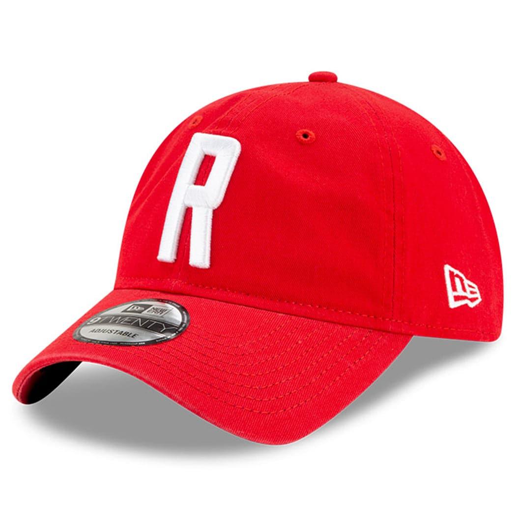 New Era Caps Houston Rockets New Era NBA Ligature 9TWENTY Curved Hat - Red