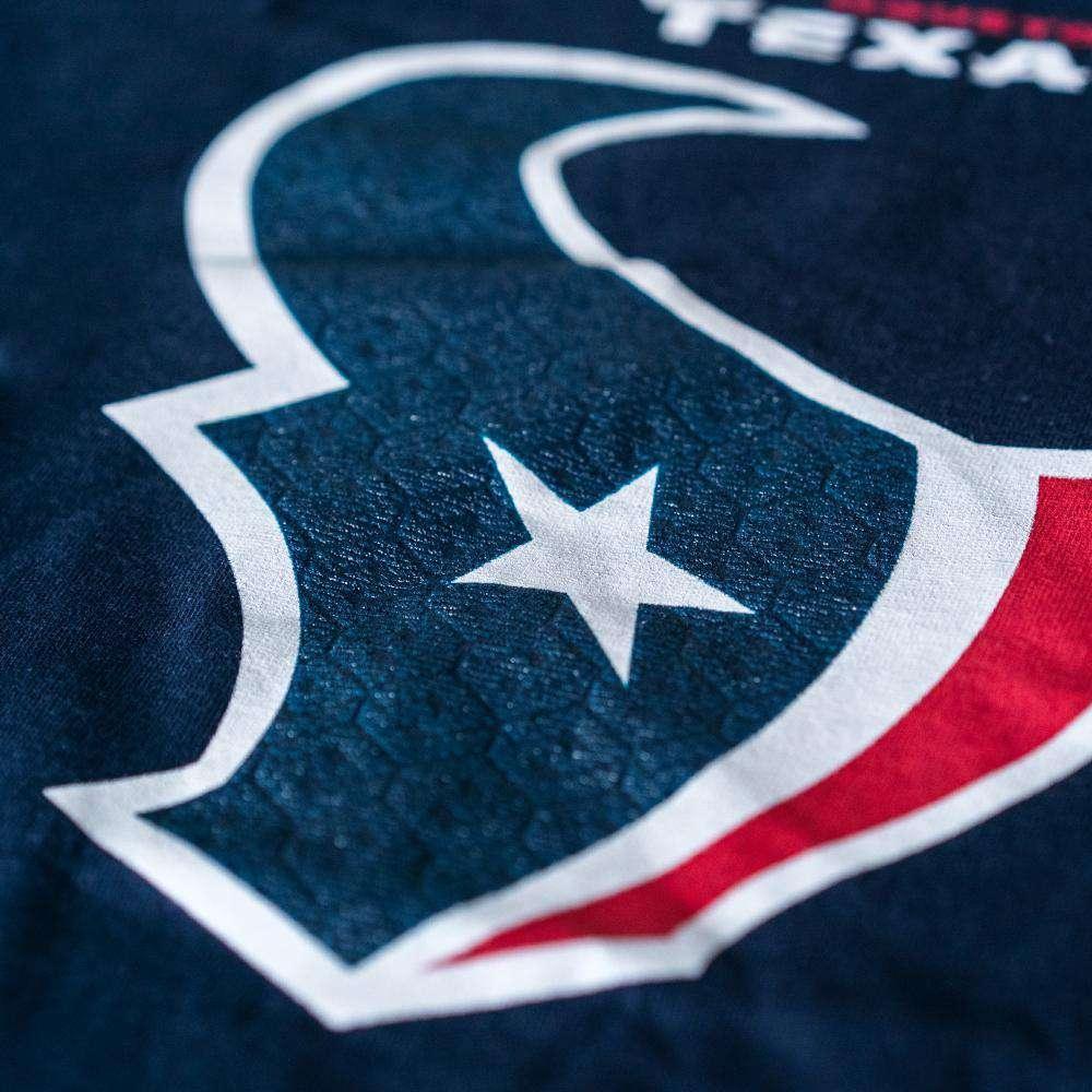 Majestic Athletic T-Shirts Houston Texans Majestic NFL Critical Victory T-Shirt - Navy