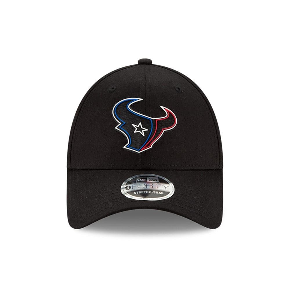 New Era Caps Houston Texans New Era NFL 2020 Draft 9FORTY Stretch Snapback Curve Hat - Black