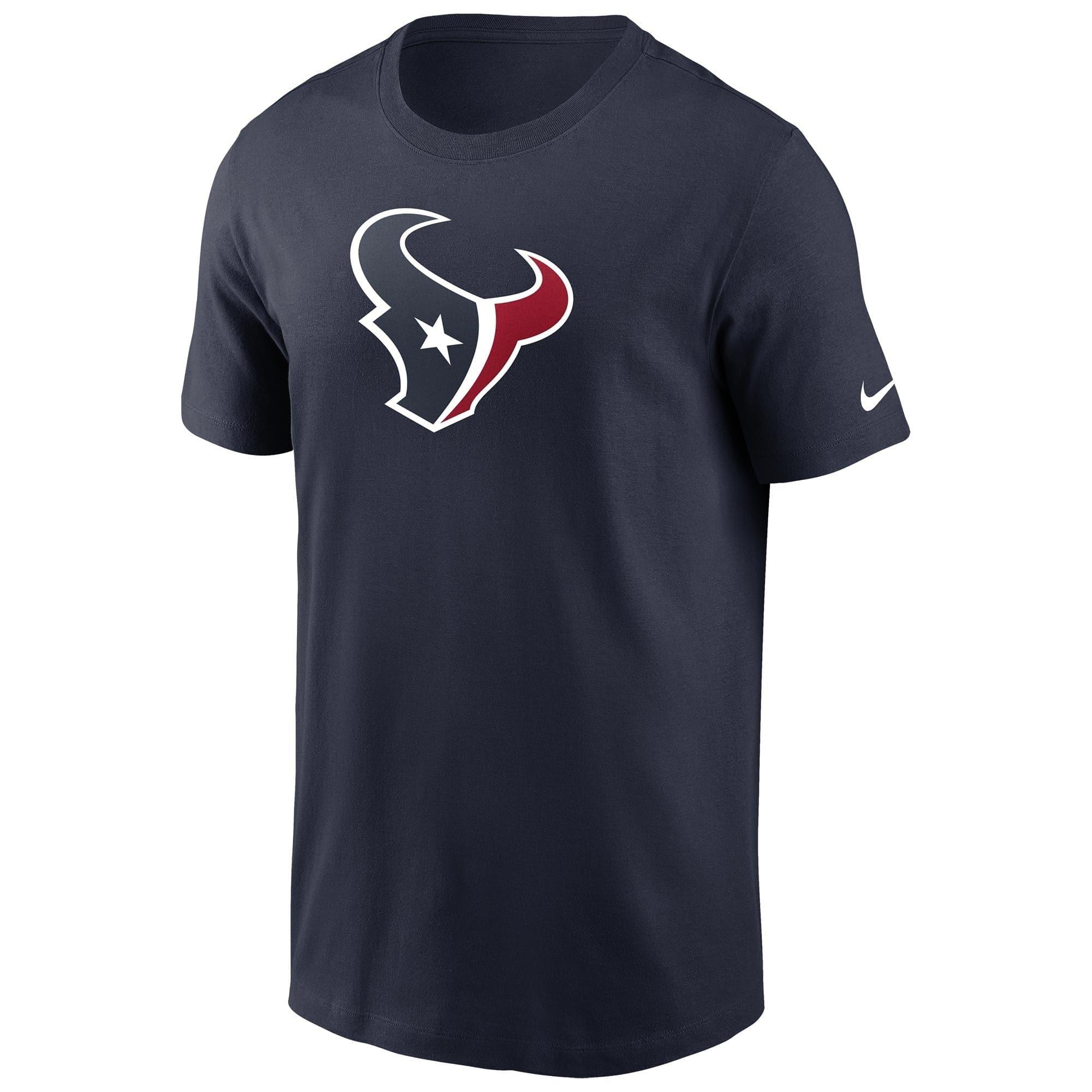 Nike T-Shirts Houston Texans Nike NFL Logo Essential T-Shirt - Marine