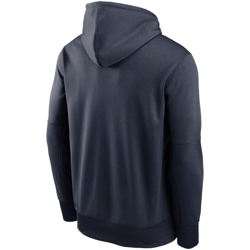 Nike Jumpers Houston Texans Nike NFL Prime Logo Therma Hoodie Jumper - Marine