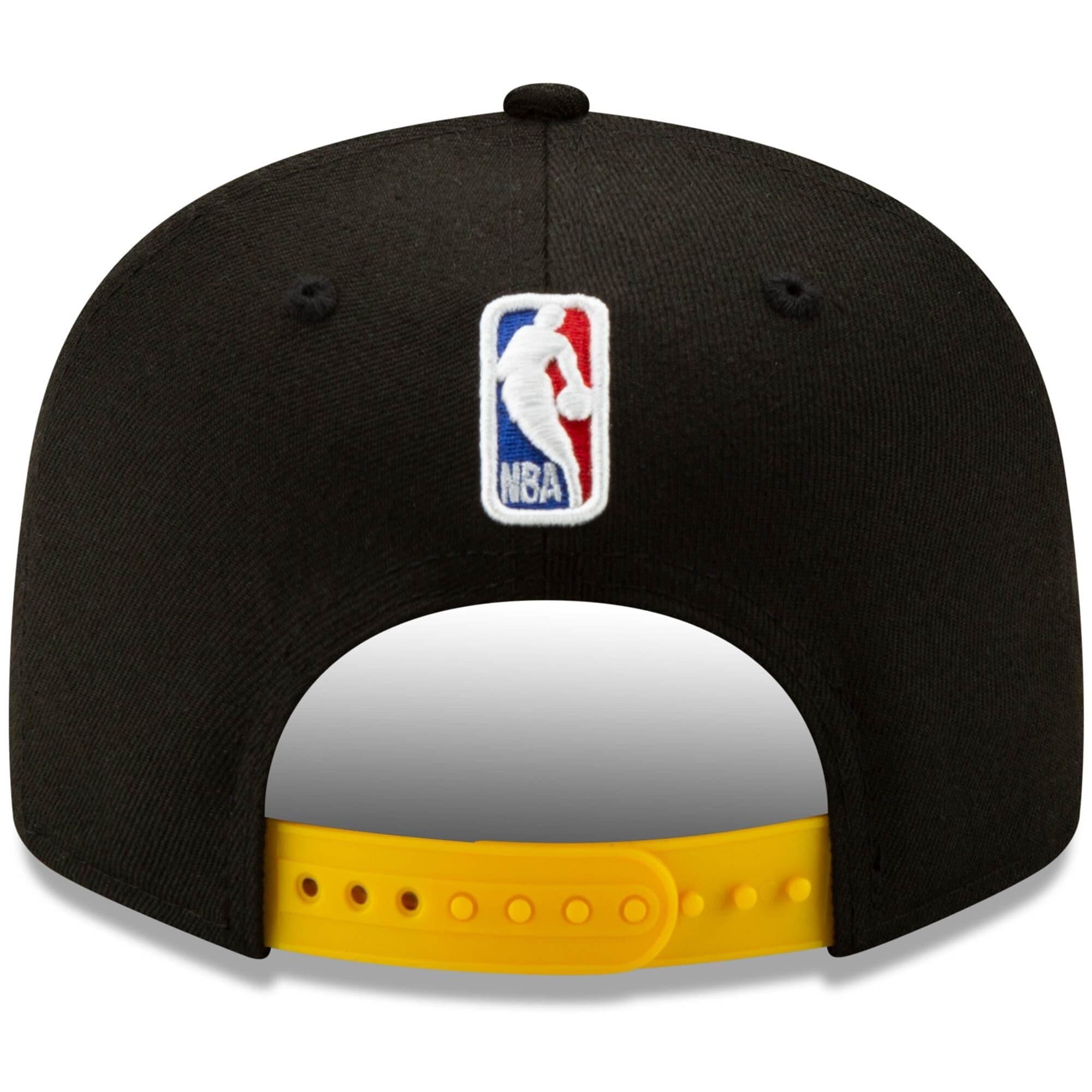 New Era Caps Indiana Pacers New Era NBA 2020 Back Half 9FIFTY Snapback Hat - Black