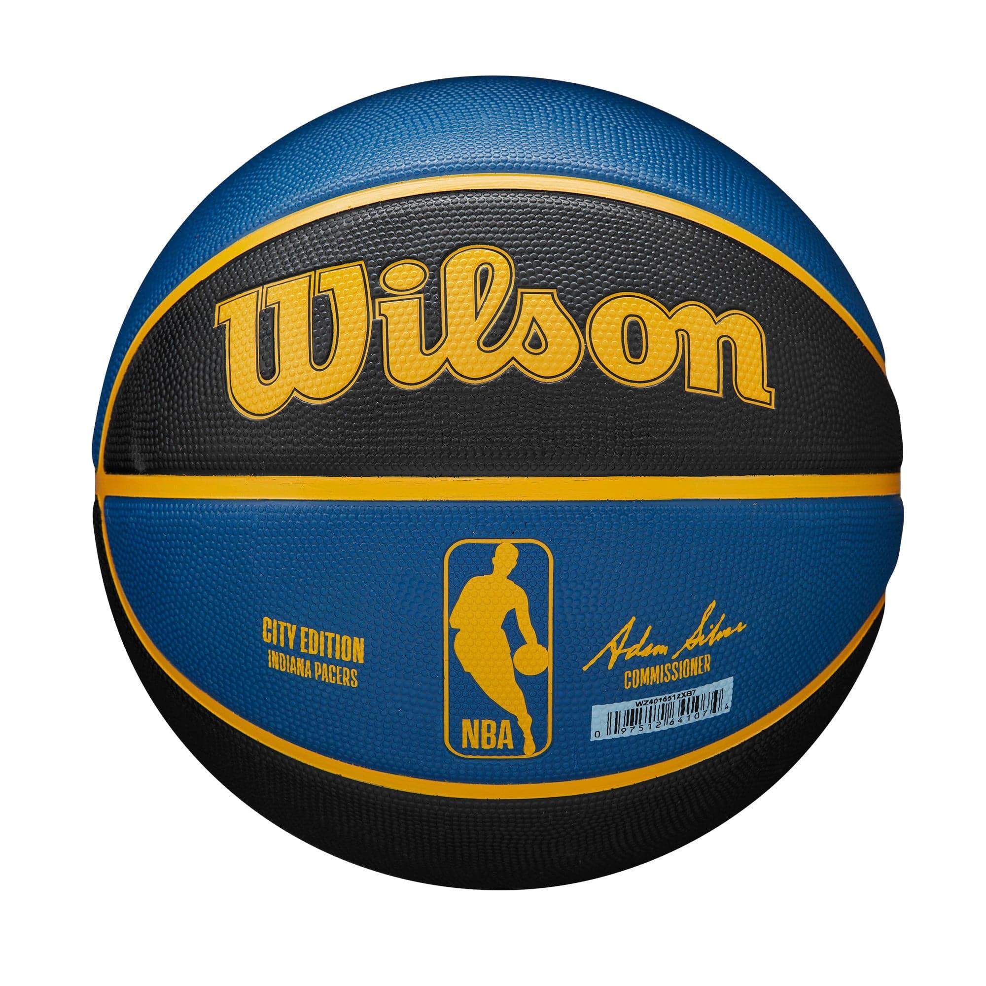 Wilson Sporting Goods Balls Indiana Pacers Wilson NBA 22-23 City Edition All Surface Basketball Ball