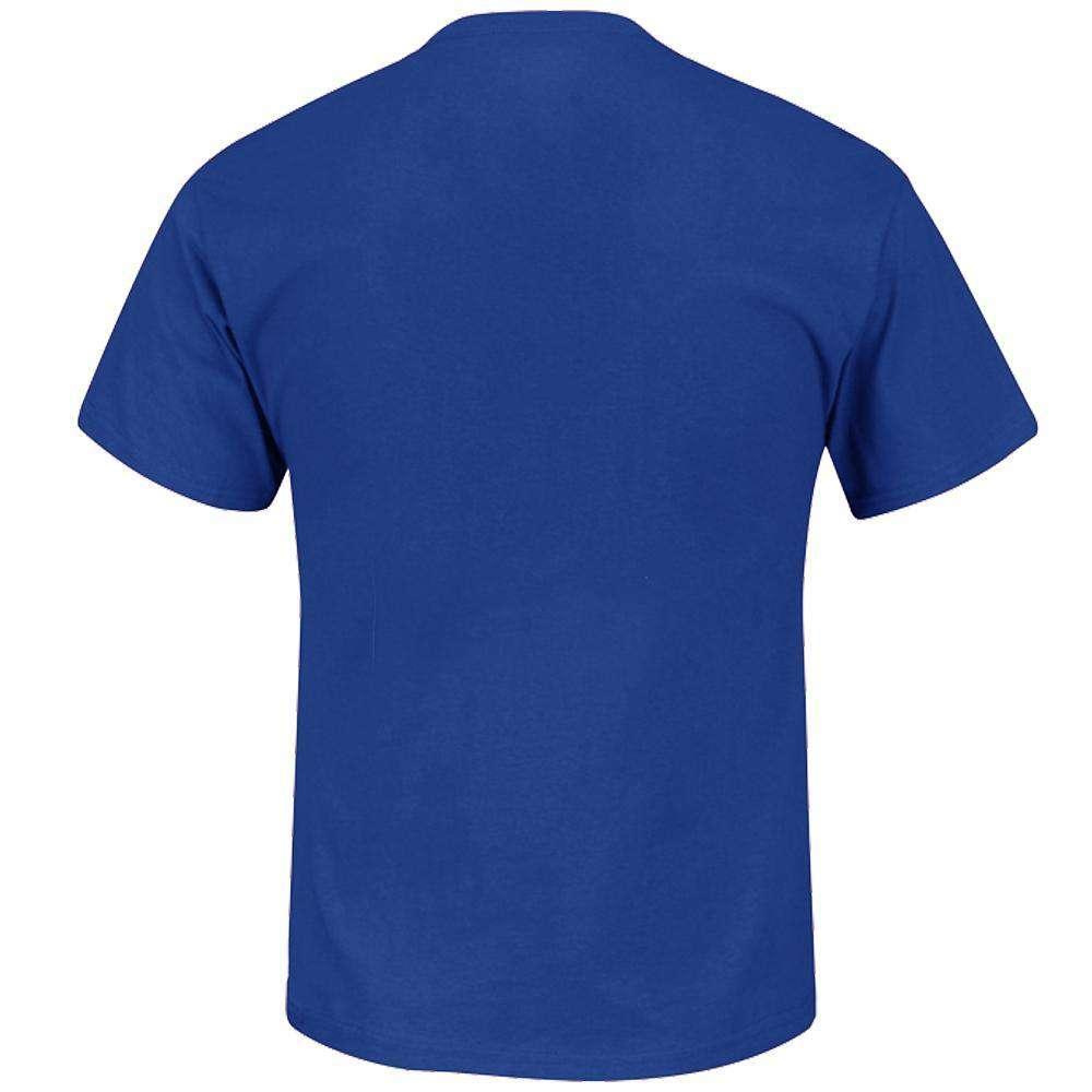 Majestic Athletic T-Shirts Indianapolis Colts Majestic NFL Critical Victory T-Shirt - Blue