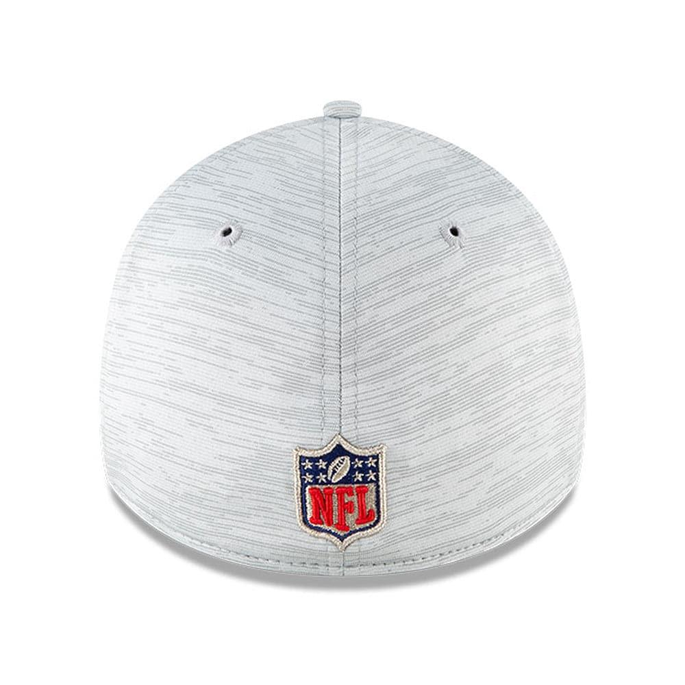 New Era Caps Indianapolis Colts New Era NFL 2020 Sideline 39THIRTY Flex Fit Curve Hat - Grey