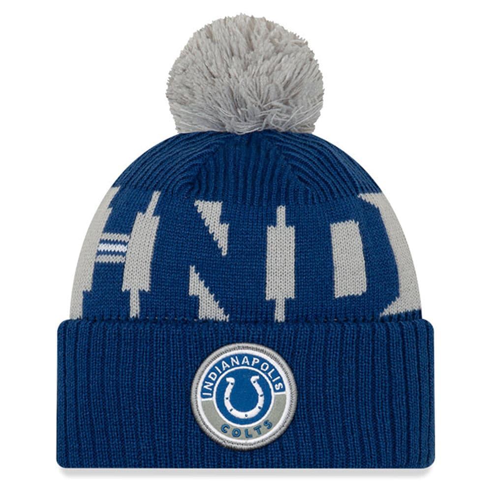 New Era Beanies Indianapolis Colts New Era NFL 2020 Team Colour Sideline Knit Beanie