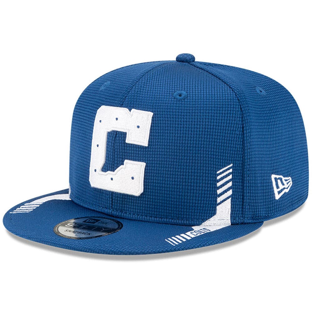 New Era Caps Indianapolis Colts New Era NFL 2021 Sideline Home ALT 9FIFTY Snapback Hat - Blue