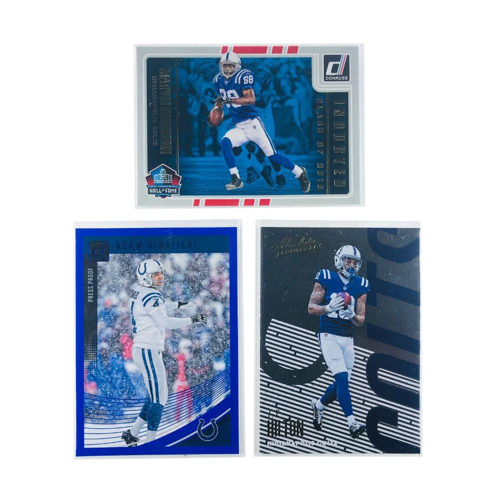 Panini Cards Indianapolis Colts Panini NFL 3 Card Insert Trading Card Set