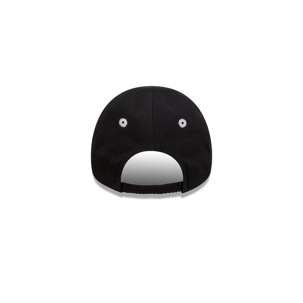 New Era Caps Infants Infants Los Angeles Dodgers New Era MLB Tonal Grey My 1st 9FORTY Hat - Black