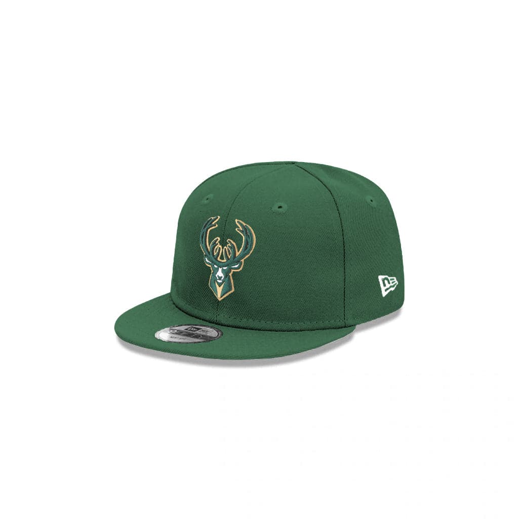 New Era Caps Infants Infants Milwaukee Bucks New Era NBA My 1st Team 9FIFTY Hat - Green