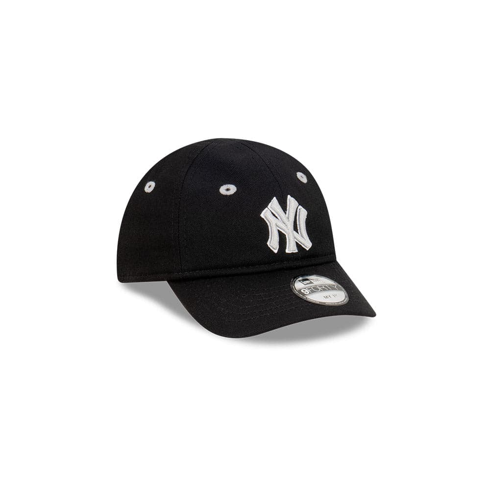 New Era Caps Infants Infants New York Yankees New Era MLB Tonal Grey My 1st 9FORTY Hat - Black