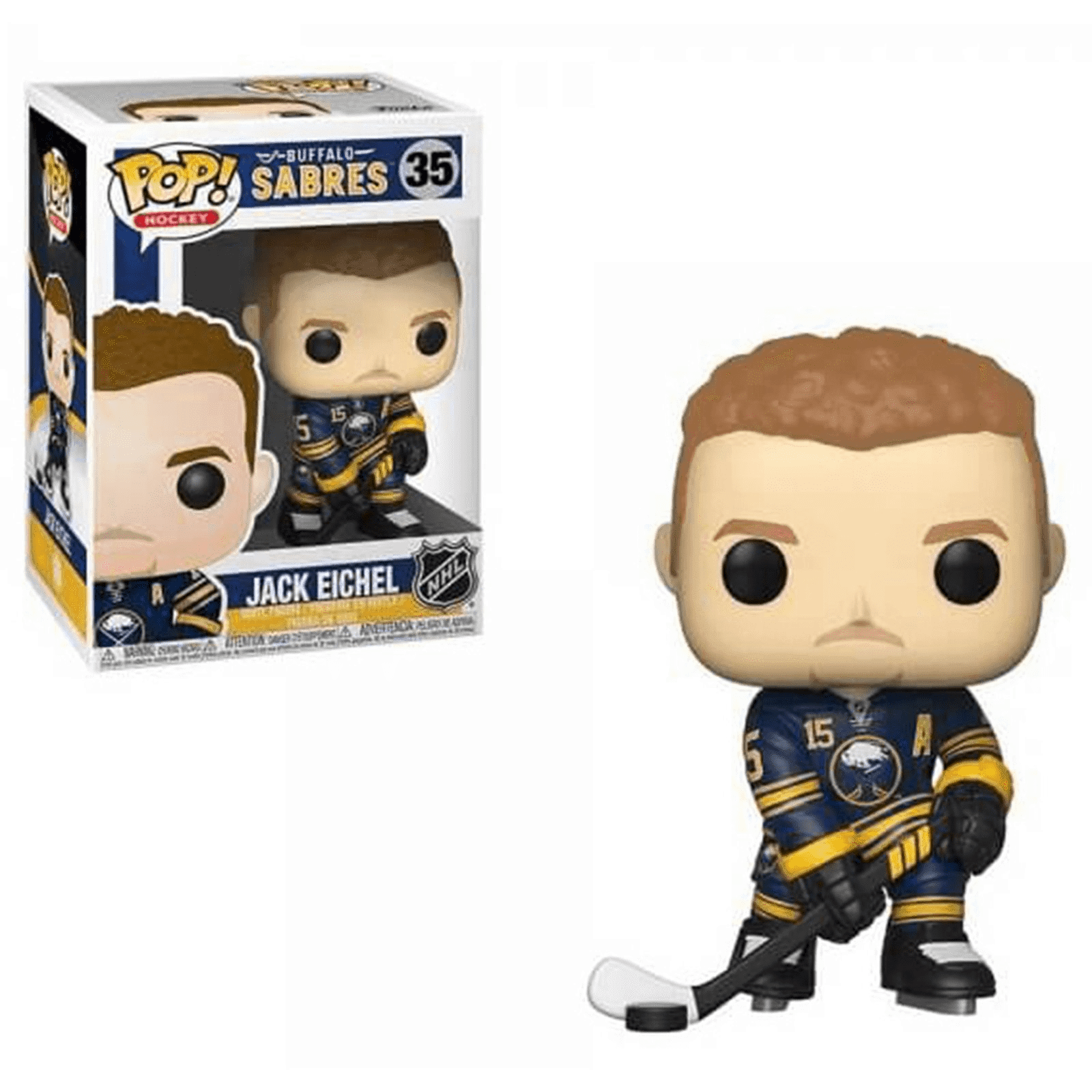 Funko Figures Jack Eichel Buffalo Sabres Funko NHL Pop Vinyl Figure - Navy